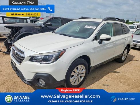 Used 2018 Subaru Outback 2.5i Premium AWD/4WD image 1