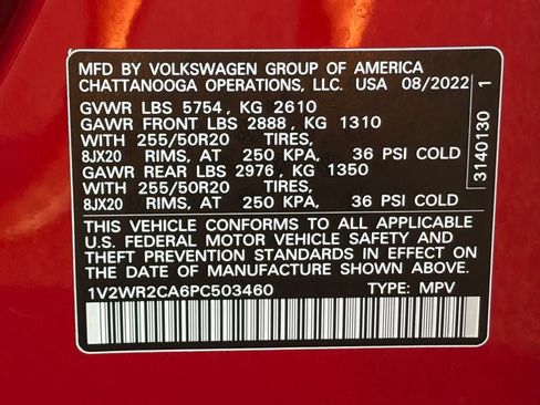 Used 2023 Volkswagen Atlas SE FWD image 35