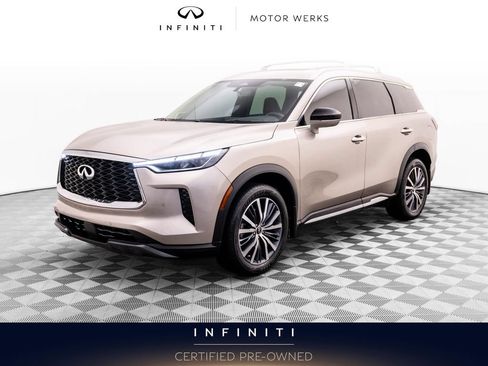 Certified 2023 INFINITI QX60 Sensory w/ Vision Package AWD/4WD image 1