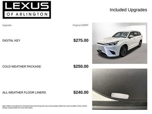 Certified 2024 Lexus TX 350 AWD w/ Cold Weather Package image 4
