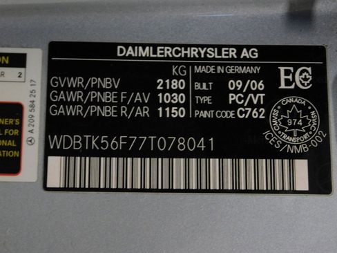 Used 2007 Mercedes-Benz CLK 350 Cabriolet image 85