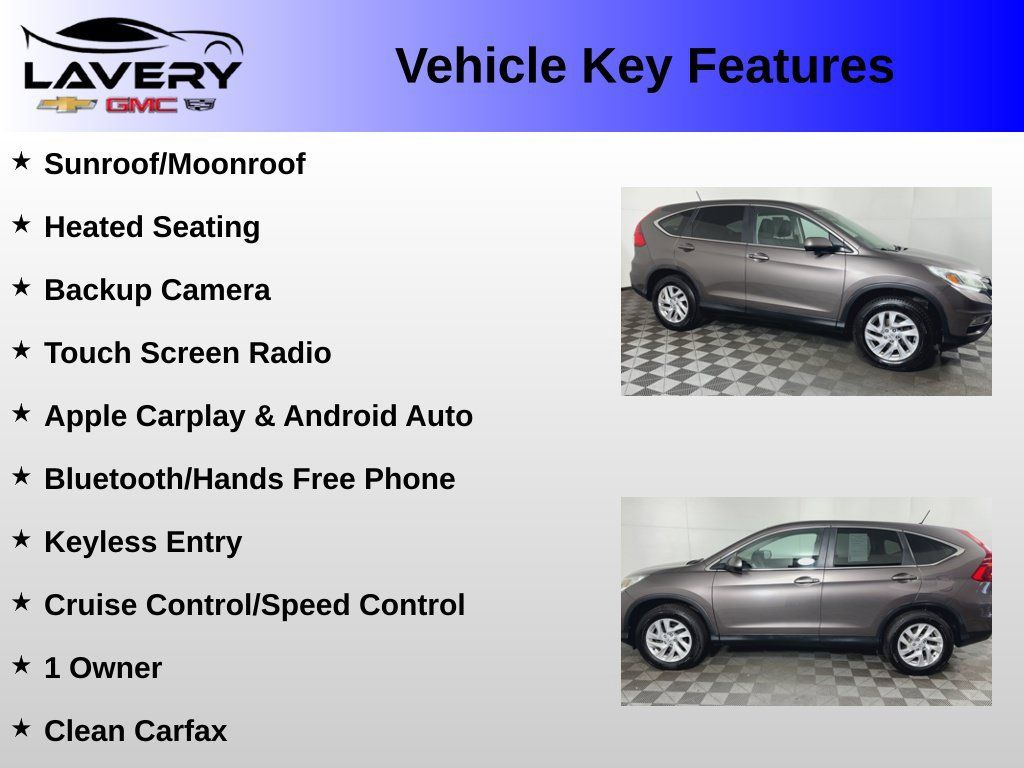 Used 2016 Honda CR-V EX image 2
