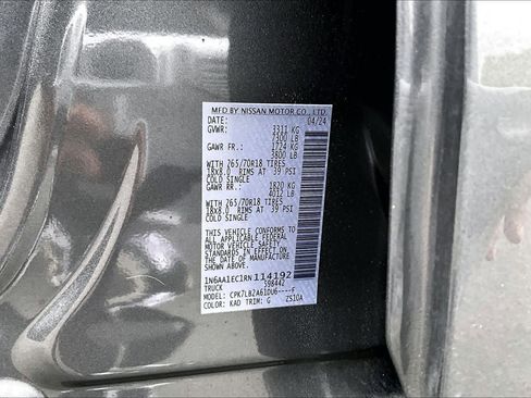 Used 2024 Nissan Titan SV w/ Accessory Utility Package image 68