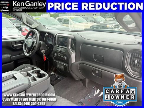 Used 2020 Chevrolet Silverado 1500 Custom w/ Infotainment Package AWD/4WD image 23