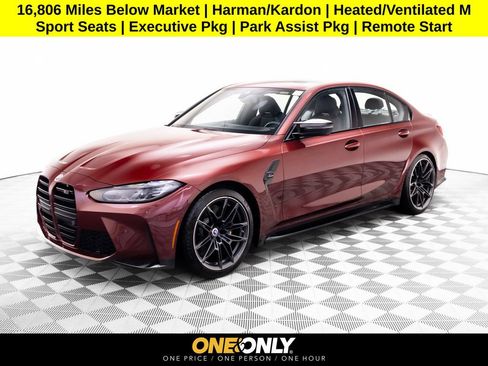 Used 2023 BMW M3 Competition w/ Executive Package AWD/4WD image 1