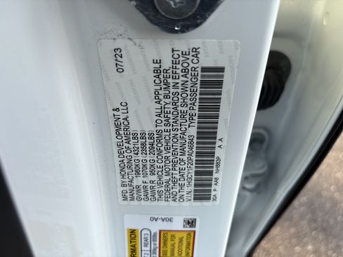 Used 2023 Honda Accord LX image 35