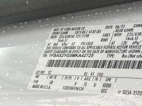 Used 2021 Ford Transit 350 XLT image 27