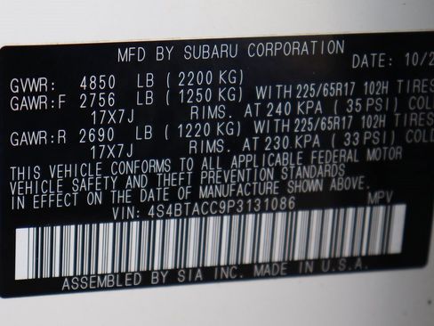 Used 2023 Subaru Outback Premium image 43