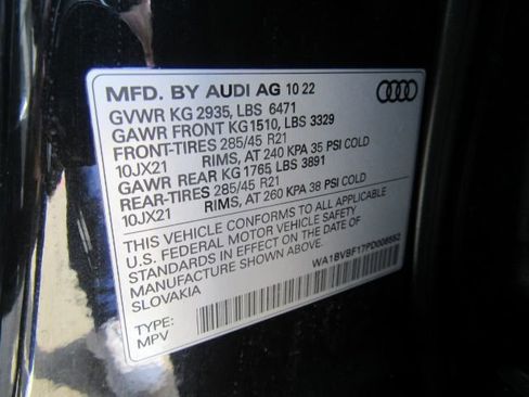 Used 2023 Audi Q8 Premium Plus w/ Premium Plus Package image 55