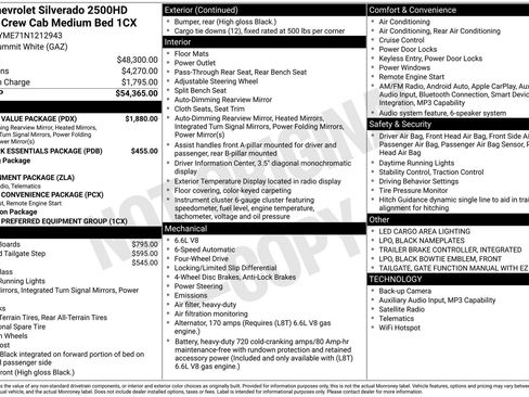 Used 2022 Chevrolet Silverado 2500 Custom w/ Custom Value Package AWD/4WD image 32