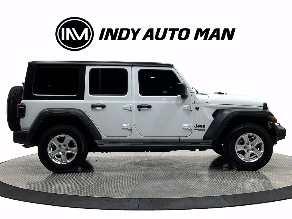 Used 2021 Jeep Wrangler Unlimited Sport AWD/4WD image 3