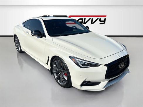 Used 2022 INFINITI Q60 Red Sport 400 w/ Cargo Package image 1