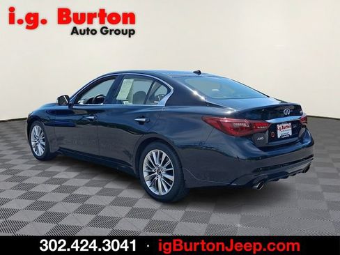 Used 2021 INFINITI Q50 Luxe w/ All Weather Package AWD/4WD image 4
