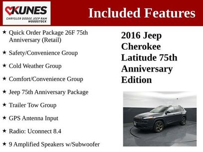Used 2016 Jeep Cherokee 75th Anniversary