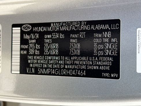 Used 2024 Hyundai Santa Fe SE FWD image 24