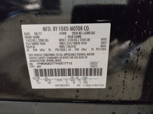 Used 2017 Ford Explorer Sport AWD/4WD image 33