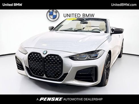 Used 2024 BMW 440i xDrive Convertible w/ M Carbon Exterior Package AWD/4WD image 1