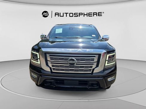 Used 2021 Nissan Titan Platinum Reserve w/ Off Road Protection Package AWD/4WD image 2