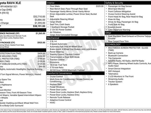 Certified 2025 Toyota RAV4 XLE w/ Convenience Package AWD/4WD image 3
