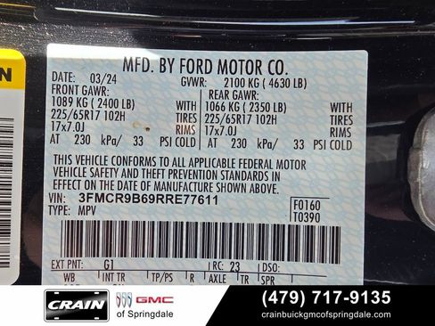 Used 2024 Ford Bronco Sport Big Bend AWD/4WD image 32
