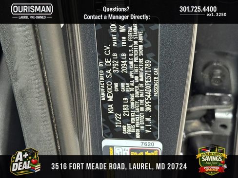 Used 2023 Kia Forte GT-Line FWD image 28