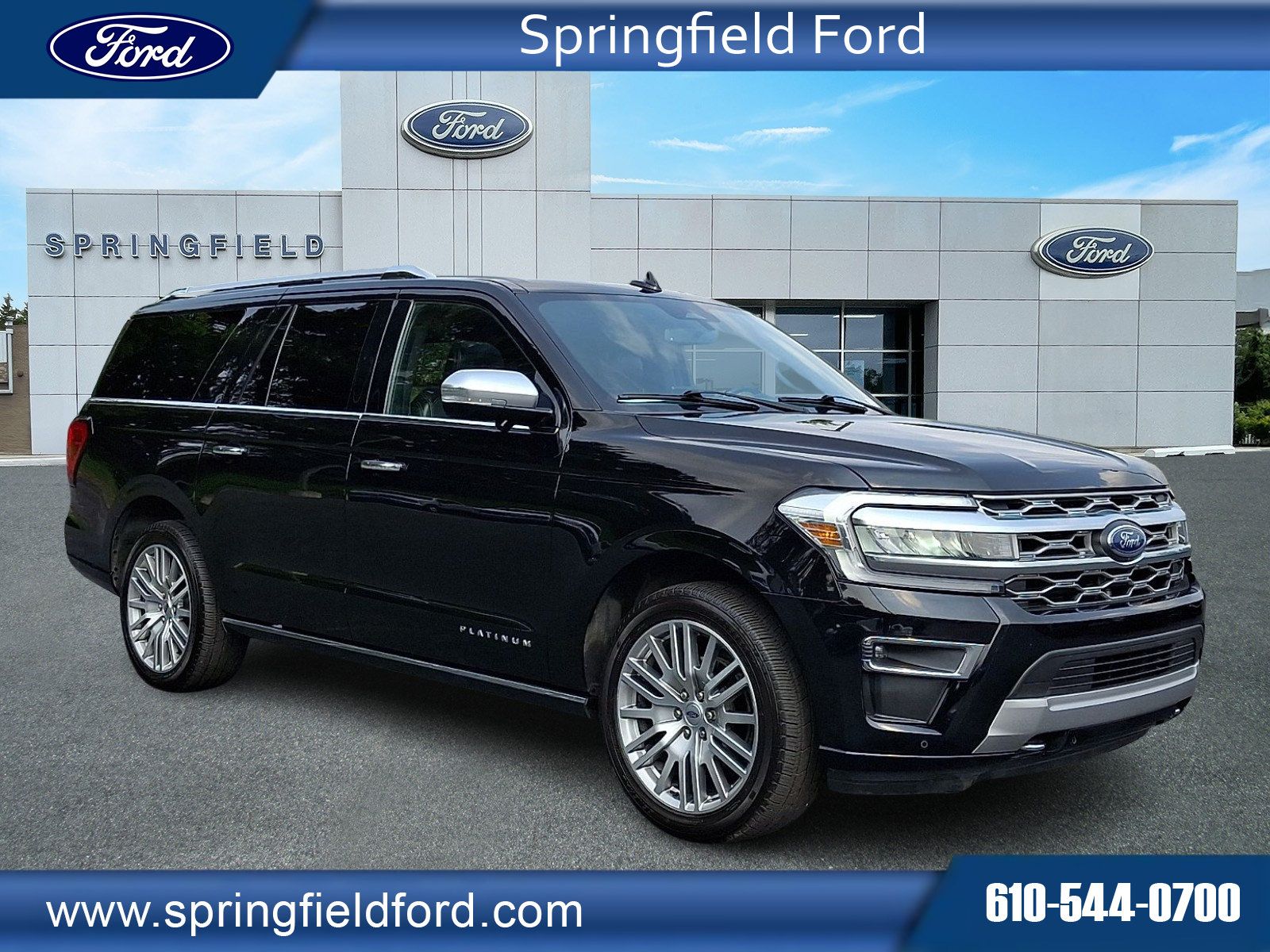 Certified 2023 Ford Expedition Max Platinum AWD/4WD image 1