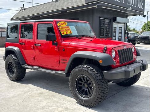 Used 2015 Jeep Wrangler Unlimited Sport AWD/4WD image 49
