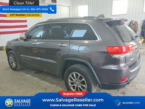 Used 2014 Jeep Grand Cherokee Limited AWD/4WD image 3