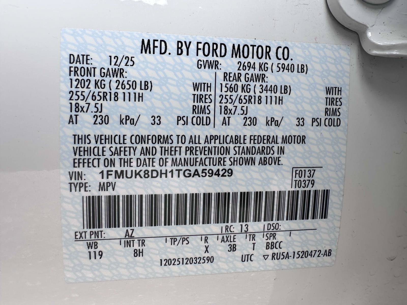 Used 2026 Ford Explorer Active AWD/4WD image 31
