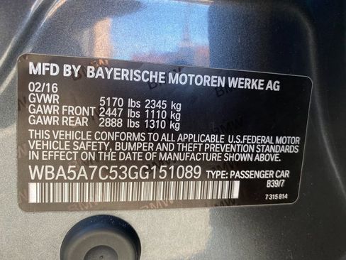 Used 2016 BMW 528i xDrive Sedan image 31