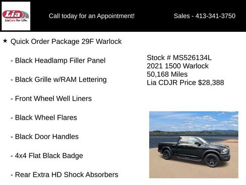 Used 2021 RAM 1500 Warlock w/ Electronics Group AWD/4WD image 11