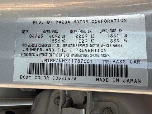Used 2025 MAZDA MAZDA3 s Sport image 22
