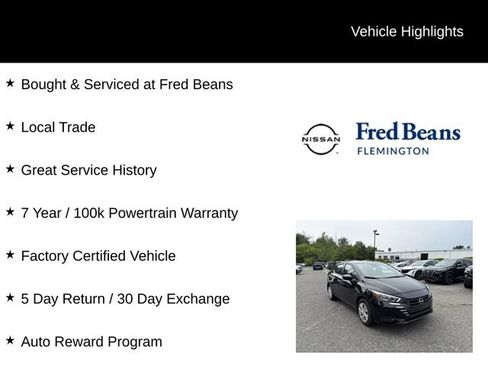 Used 2025 Nissan Versa S w/ Trunk Package FWD image 5