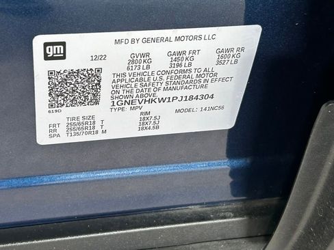 Used 2023 Chevrolet Traverse LT w/ LPO, Floor Liner Package image 49