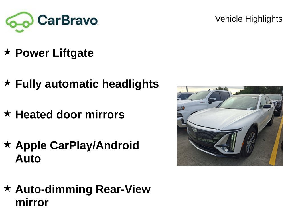 Certified 2024 Cadillac Lyriq Luxury AWD/4WD image 9