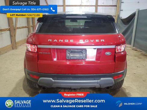 Used 2014 Land Rover Range Rover Evoque Pure Plus image 8