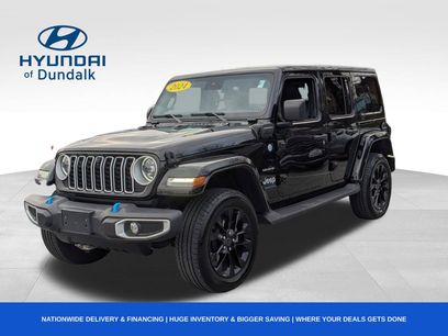 Used 2024 Jeep Wrangler Unlimited Sahara w/ Technology Group