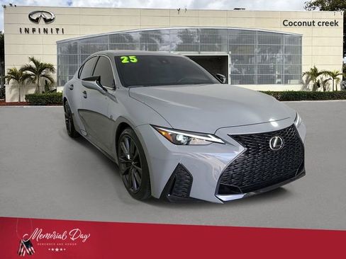 Used 2025 Lexus IS 350 F Sport w/ Accessory Package 2 RWD image 1