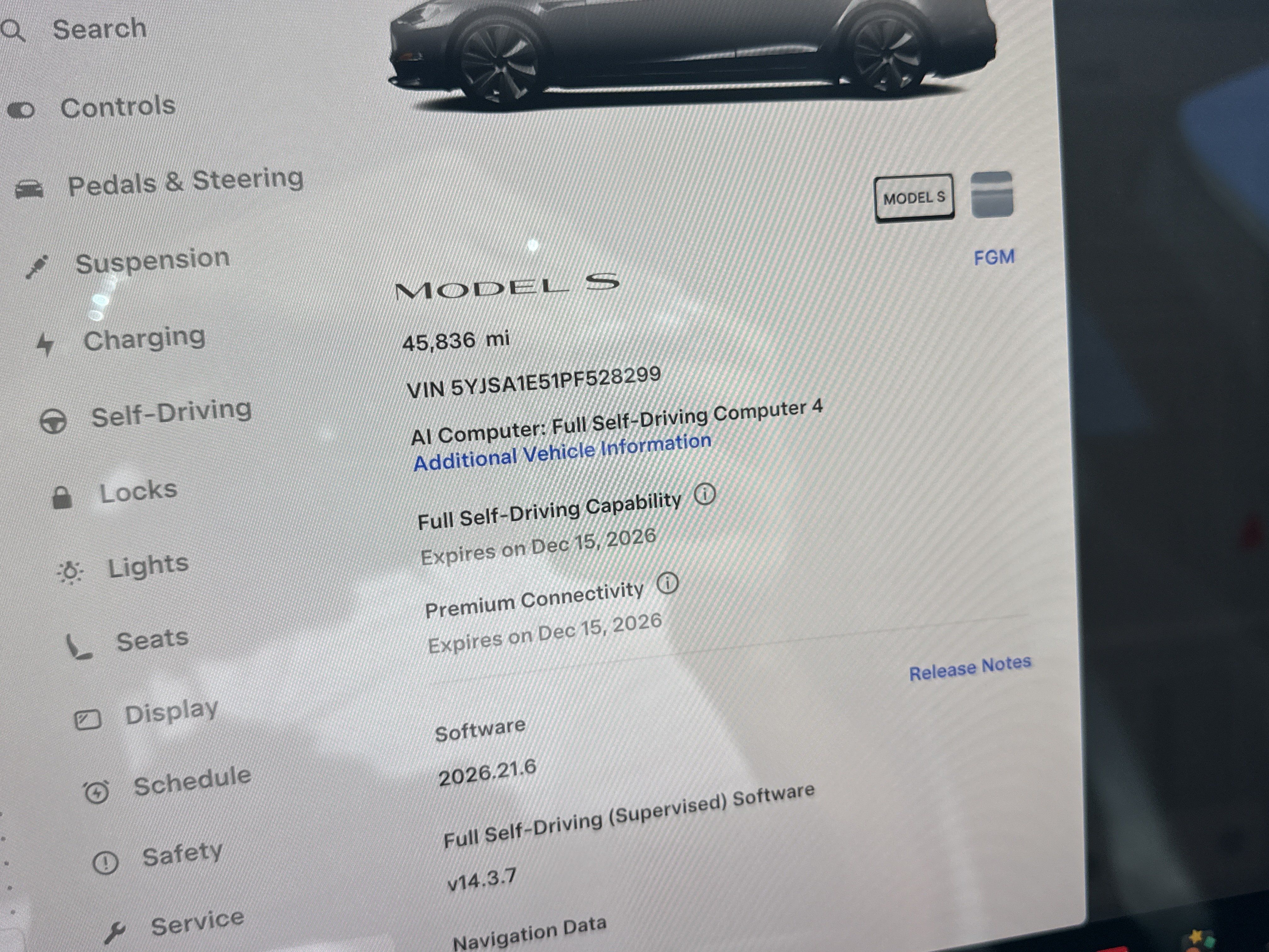 Used 2023 Tesla Model S Standard Range AWD/4WD image 8