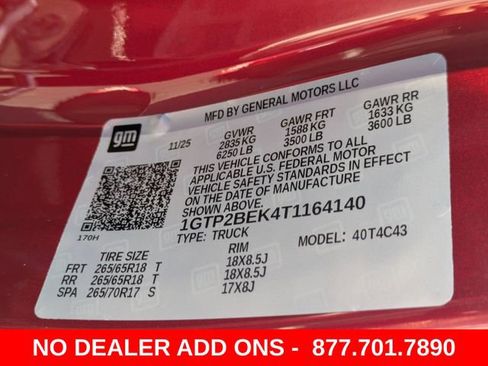 New 2026 GMC Canyon Elevation w/ Convenience Package AWD/4WD image 36