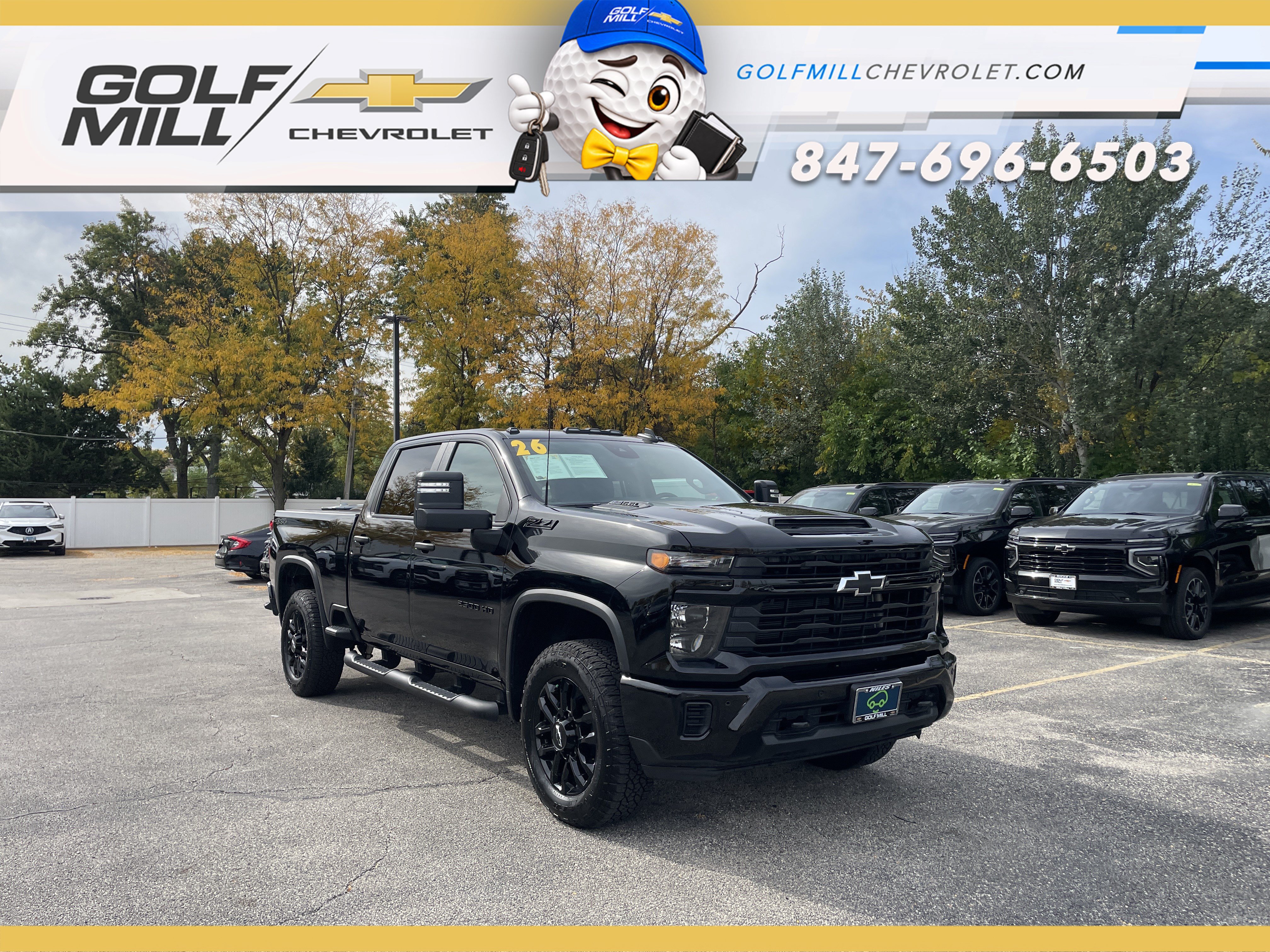 Certified 2026 Chevrolet Silverado 2500 Custom w/ Custom Value Package AWD/4WD image 3