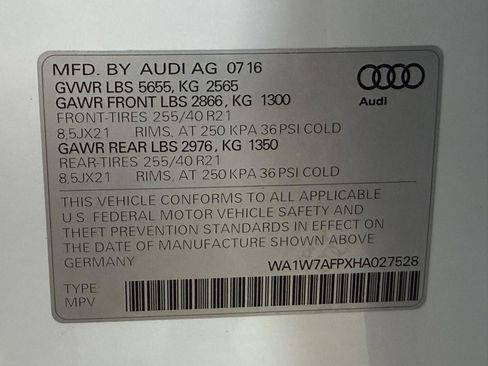 Used 2017 Audi Q5 3.0T Prestige w/ Prestige Package AWD/4WD image 40