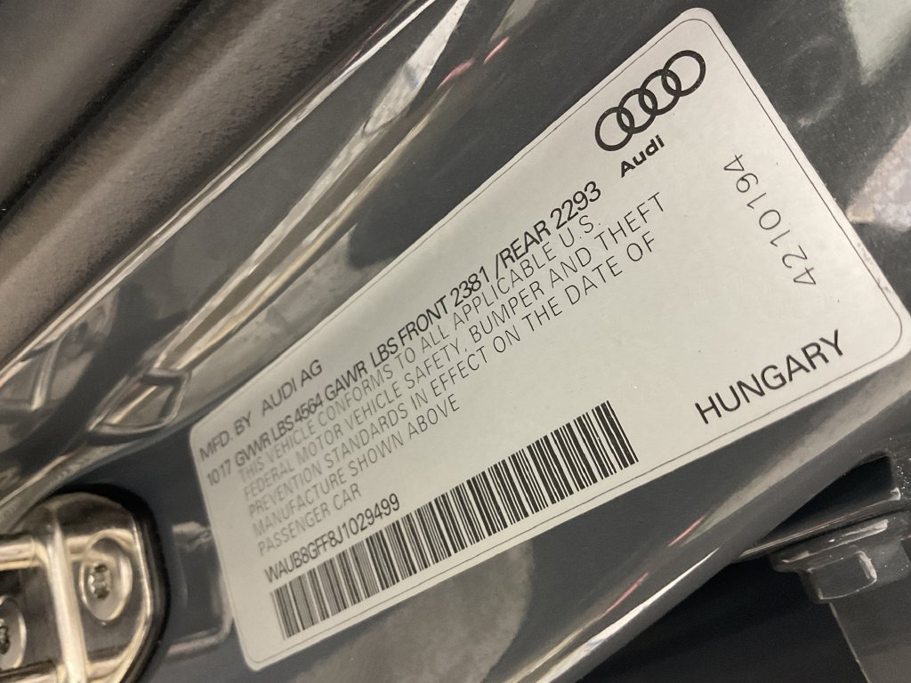 Used 2018 Audi A3 2.0T Premium w/ Convenience Package AWD/4WD image 29