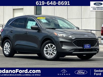 Certified 2020 Ford Escape SE