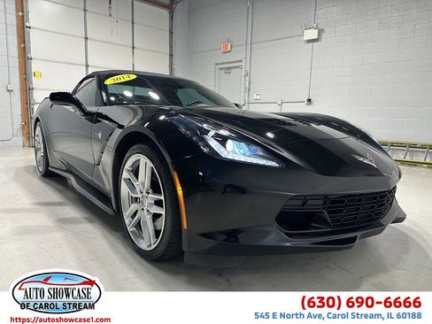 Used 2014 Chevrolet Corvette Stingray Convertible w/ 3LT Preferred Equipment Group RWD image 1