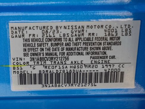 Used 2024 Nissan Sentra SV FWD image 32