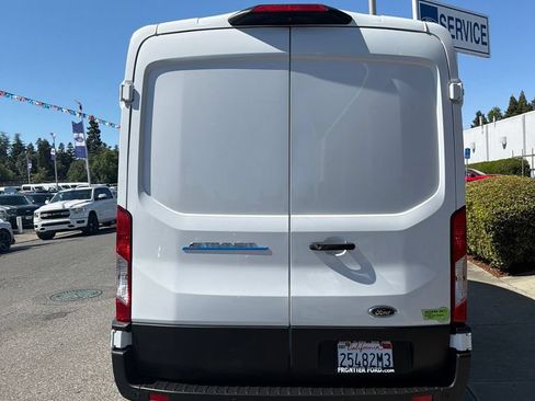 Used 2022 Ford E-Transit Medium Roof w/ Load Area Protection Package RWD image 4