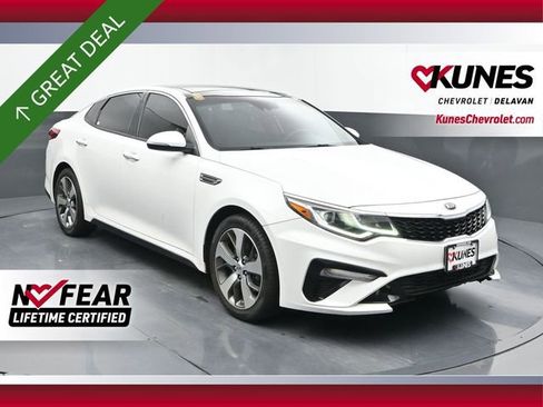 Used 2019 Kia Optima S w/ S Panoramic Sunroof Package FWD image 1