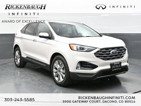 Used 2019 Ford Edge Titanium w/ Cold Weather Package AWD/4WD image 1