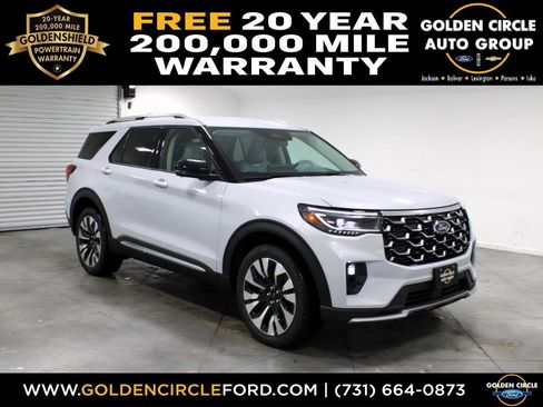 New 2026 Ford Explorer Platinum w/ LUX Leather Package AWD/4WD image 1